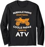 Quad Papa ATV Quad Fahrer Langarmshirt