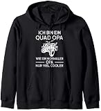 Quad Opa Quad Fahrer Motorcross Kapuzenjacke