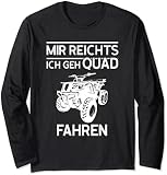 Quad Motorrad Quad Fahrer Langarmshirt