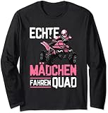 Quad Fahrerin Motorrad Langarmshirt