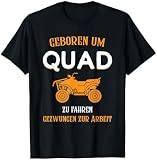 Quad Motorrad Quad Fahrer T-Shirt