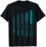 Surfbretter Surfer Portfolio Surfbrett Surfing Boy Girl Surf T-Shirt