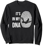 Bodyboard Brett Silhouette DNA Wellen Sport Sweatshirt