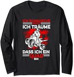Quad Fahrer Shirt Offroad Biker lustiges Quad Fahrer ATV Langarmshirt