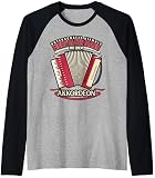 Unterschätze Niemals Einen Alten Mann Mit Einem Akkordeon Raglan