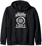 Wer Nicht Schwitzt Geocaching Lustiger Spruch für Geocacher Kapuzenjacke