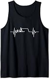 Wasserski Herzschlag Tank Top