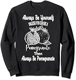 Granatapfel Gesunder Antioxidantien Smoothie Frucht Sweatshirt