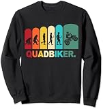 Quad Evolution Quadbiker Geschenk Quadbike Fahrer Sweatshirt