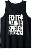 Herren Echte Männer Spielen Dudelsack Sackpfeife Dudelsackspieler Tank Top
