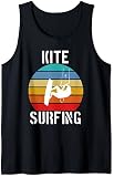 Vintage Kite surfen Kiteboarding Kitesurfen Retro Tank Top