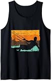 Surfen Retro Kiteboarding Kitesurfer Surfer Kitesurfen Tank Top