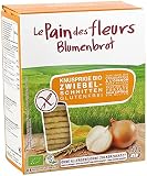 Blumenbrot Knäckebrot bio Zwiebel