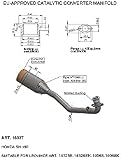 SBK EU-APPROVED CATALYTIC CONVERTER MANIFOLD