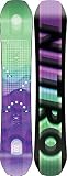 Nitro Herren T3 22 Highend Pro Performance Twin Camber Freestyle Pipe Boards Snowboard