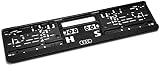 Audi 3292100100 Kennzeichenhalter Ringe Logo Kennzeichenträger