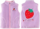 ANIMQUE Baby Kinder Fleeceweste Jungen Mädchen Polar Fleece Weste Stehkragen…