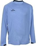 Derbystar Contra v22 T-Shirt Hell Blau Schwarz M
