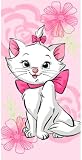 Jerry Fabrics Disney Aristocats Marie Duschtuch Badetuch Strandtuch 70 x 140cm