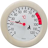 EligaThermometer im Holzrahmen ca. 155 mm