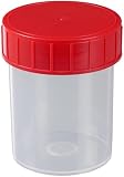 Bürkle Polypropylen Aseptisch Probenbecher mit LDPE Deckel