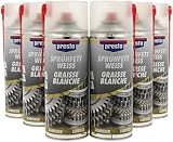 presto Sprühfett Weiß 6x400 ml