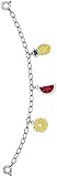 Julie Julsen frei JJCG27473-1 Damen Uhrenkette Charming Edelstahl Silber