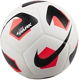 Nike DN3607-100 Park Recreational Soccer Ball Unisex Adult White/Bright Crimson/Black…