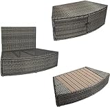 France Sauna Set mit 3 Modulen a/d/e