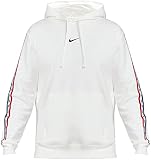 Nike Repeat Sweatshirt White/Mystic Navy/University R XS