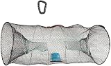 Köderfischreuse Fisch-Reuse von Jenzi Aalreuse Krebsreuse XXL 90x40x40cm Faltbar kleines…