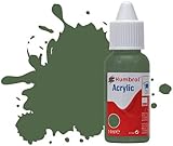 Humbrol Acrylfarbe Nr. 252 RLM 82 Olivgrun Matt