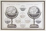 DKD Home Decor Weltkarte Bild