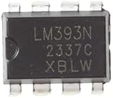 HUABAN 10 Stück LM393 DIP-8 Low Power Dual Comparator