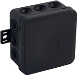 ORNO JB-13802 Abzweigdose Aufputz IP54 12 Kabeleinführungen 75x75x41mm 1 Stk.