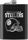 Pittsburgh Steelers NFL Flachmann Flask Edelstahlflasche 235 ml