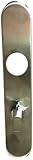 INOX IMPORT SYSTEM Paire de plaques BLINDOMAX pour ensemble bec de cane à condamnation