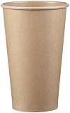 Intertan Q4216KR Einwandiger Kraftpapier Trinkbecher