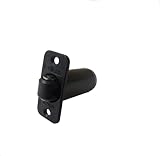Rollenschnäpper schwarz für Glastüren