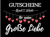 Gutscheine für meine große Liebe