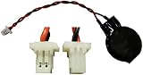 10 x CMOS SCHWARZ Batterie Battery BIOS CR2032 3V Stecker PC für HP