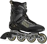FILA SKATES 010622240 Master XT Inline Skate Herren Black/Gold Größe 39