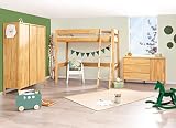 Pinolino Kinderträume Jugendzimmer-Set 'Enno' extrabreit groß mit Hochbett