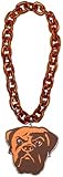 Cleveland Browns NFL Halskette Kette ** FanChain ** mit Logo Anhänger