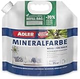 ADLER Mineralfarbe Weiß, emissionsarm