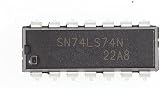 10 Stück SN74LS74N Logische Gatter DIP-14