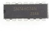 10 Stück SN74HC74N Logische Gatter DIP-14