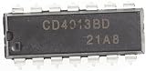 10 Stück CD4013 Logische Gatter DIP-14
