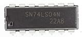 10 Stück SN74LS04N Logische Gatter DIP-14