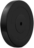 FFitness N°1 Disco in Ghisa Gommato da 2,5 a 20 kg Diametro Foro 30mm per Manubri o…